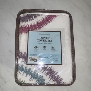 CAL KING DUVET COVER SET